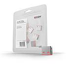 Lindy USB Port Blocker - USB-Portblocker - Rot (Packung mit 10)