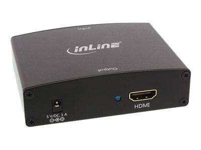 INLINE - Konv. VGA+Audio zu HDMI