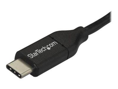 StarTech.com USB 2.0 USB-C auf Micro-B Kabel - 1m - USB C zu Micro B Anschlusskabel - USB-Kabel - 24 pin USB-C (M)