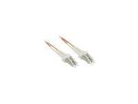 INLINE - LWL Duplex Kabel - LC/LC - 50/125µm - OM2 - 7m