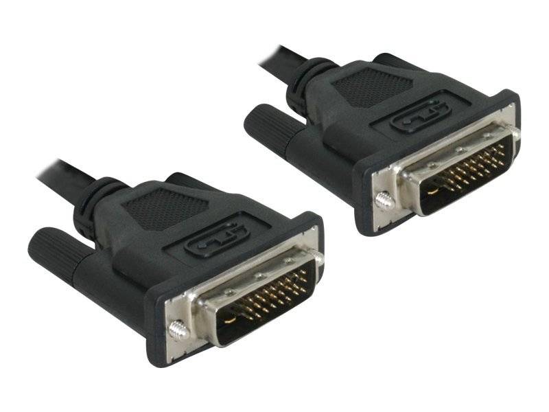 Delock - DVI-Kabel - Dual Link - DVI-D (M) zu DVI-D (M)