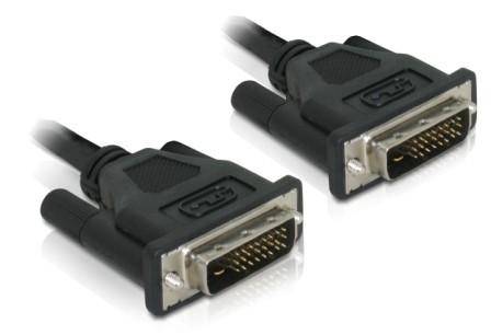 Delock - DVI-Kabel - Dual Link - DVI-D (M) zu DVI-D (M)