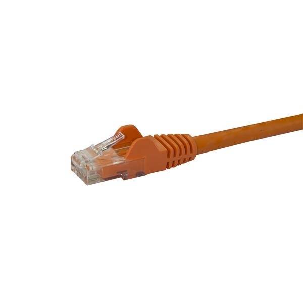 StarTech.com Cat6 Snagless RJ45 Netzwerkkabel - 7m - Orange - Cat 6 Ethernet UTP Kabel 7 Meter - Patch-Kabel - RJ-45 (M)