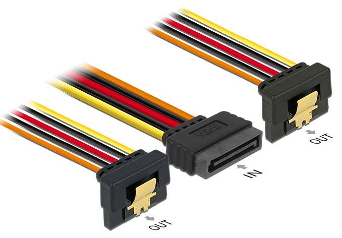 DeLOCK - Stromkabel - SATA-Stromstecker (M)