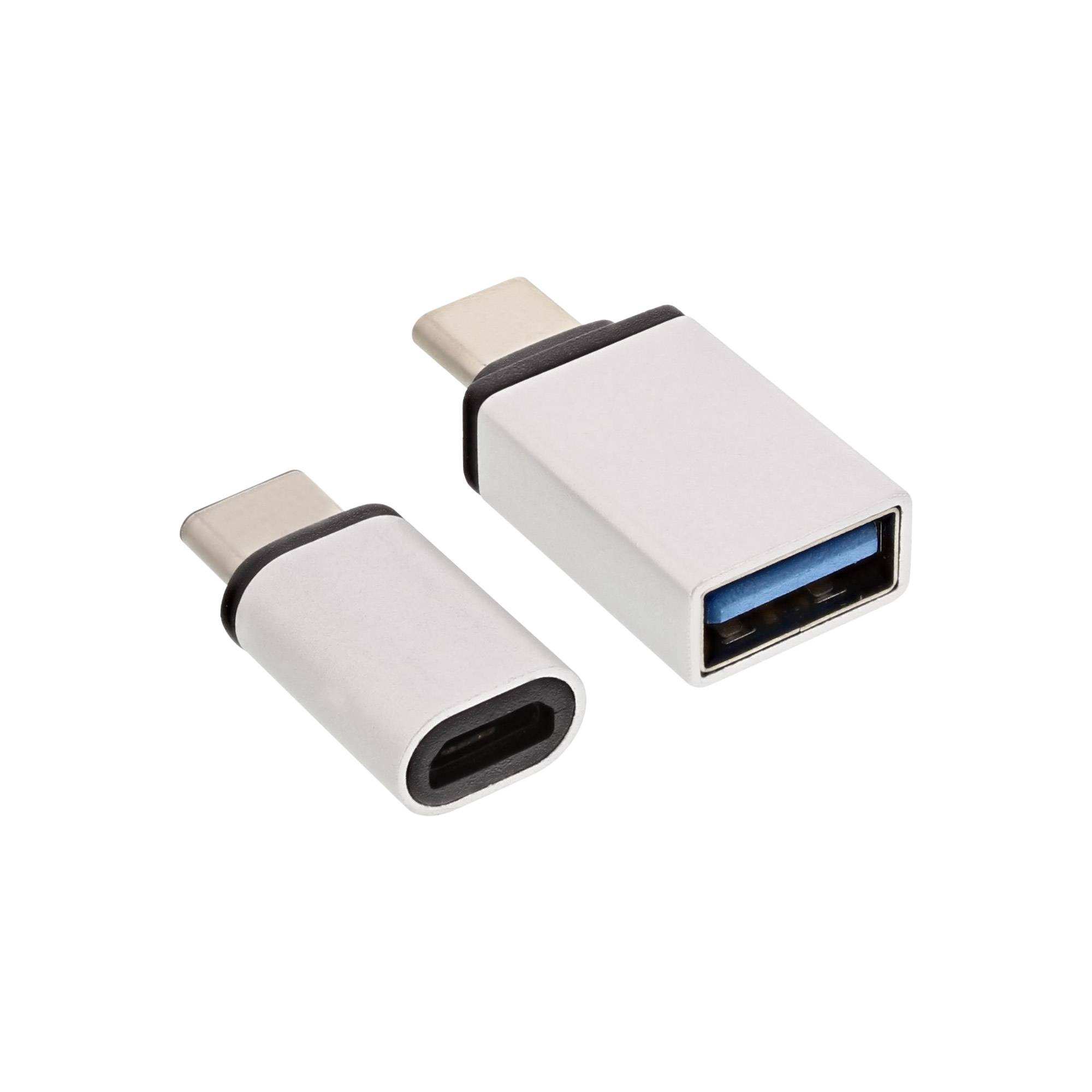 INLINE - USB Adapter-Set - USB-C Stecker an Micro-USB oder USB 3.0 A Buchse