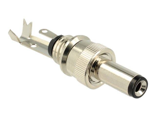 DeLOCK - Netzanschluss - Gleichstrombuchse 5,5 mm x 12 mm (Innendurchmesser: 2,1 mm)