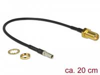 Delock - Antennenkabel - SMA (S) zu TS-9 (S)