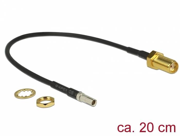 Delock - Antennenkabel - SMA (S) zu TS-9 (S)