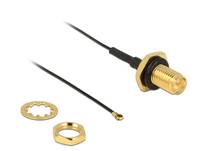 DeLOCK - Antennenkabel - RP-SMA (W) bis MHF4 (M)