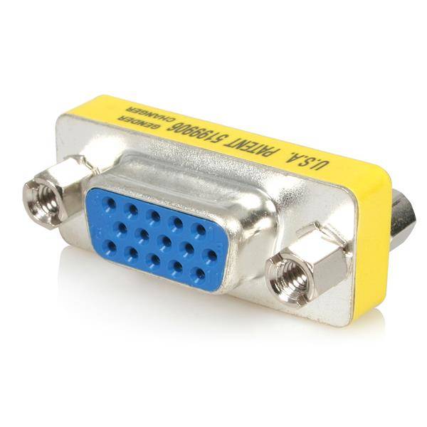 StarTech.com VGA HD15 Gender Changer - Bu/Bu - VGA Koppler - VGA-Gender Changer - HD-15 (VGA)