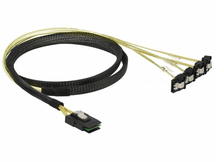 DeLOCK - SATA- / SAS-Kabel - SAS 6Gbit/s - Mini SAS (SFF-8087)