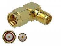 DeLOCK - Antennenadapter - RP-SMA (M) bis RP-SMA (W)