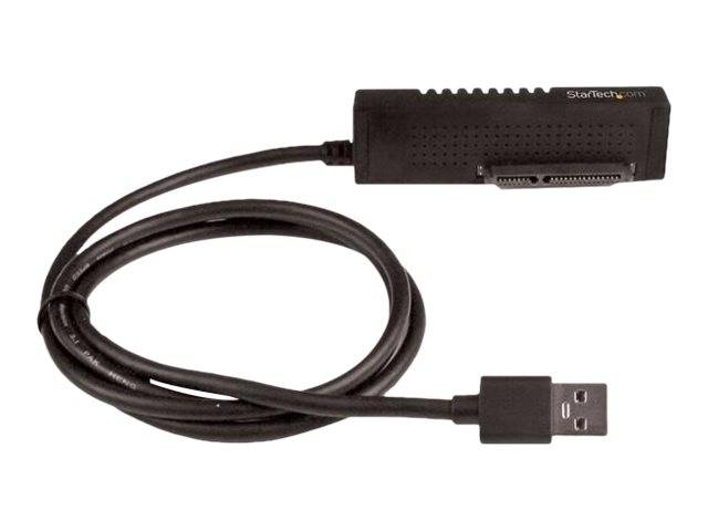 StarTech.com USB 3.1 (10Gbit/s) Adapter Kabel für 2,5" und 3,5" SATA SSD/HDD Laufwerke - Unterstützt SATA III - Speicher-Controller - 2.5", 3.5" (6
