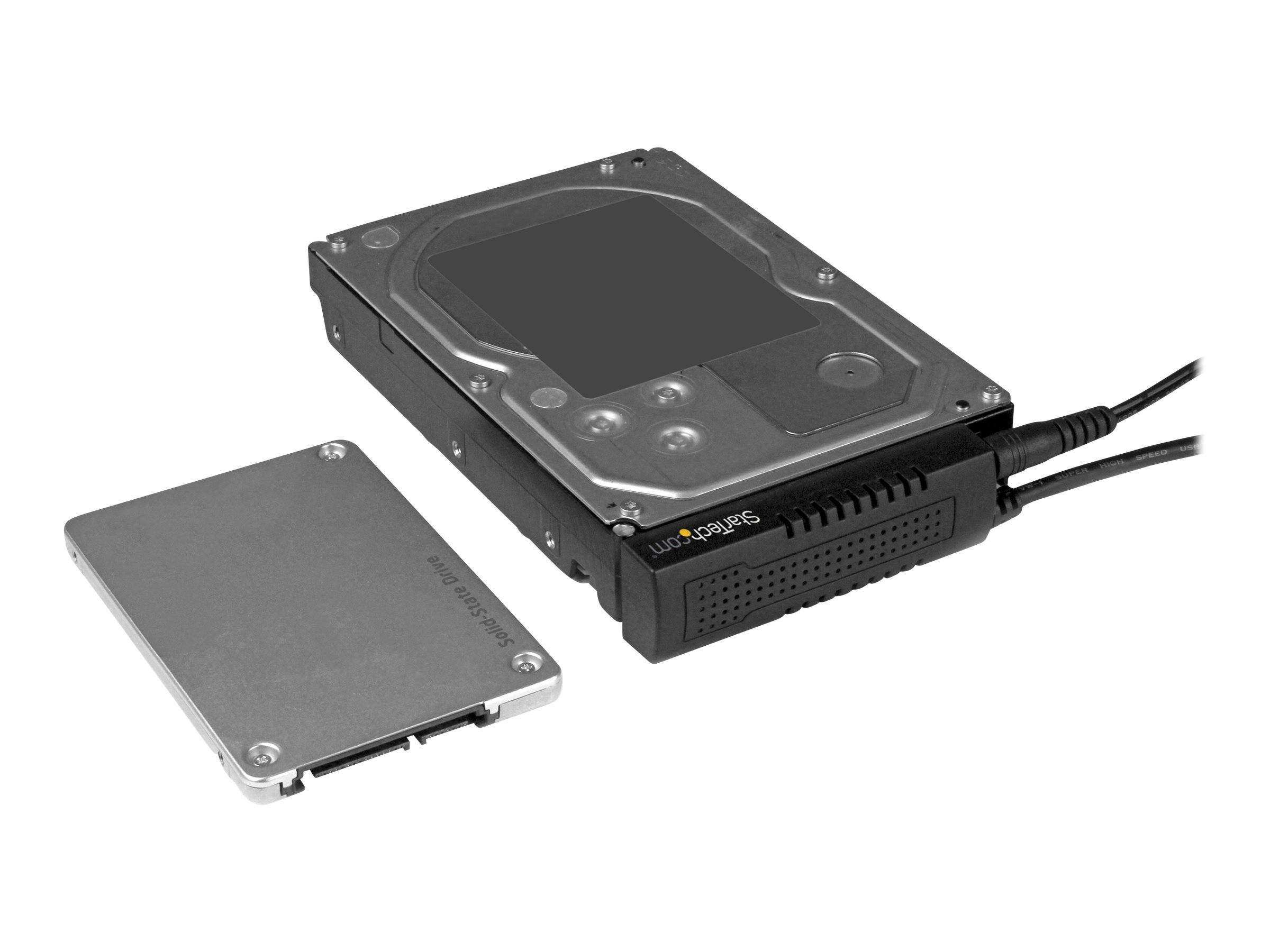 StarTech.com USB 3.1 (10Gbit/s) Adapter Kabel für 2,5" und 3,5" SATA SSD/HDD Laufwerke - Unterstützt SATA III - Speicher-Controller - 2.5", 3.5" (6