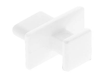 DeLOCK Dust Cover for USB Type-C Female - Schutzumschlag - weiß (Packung mit 10)