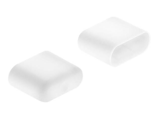 DeLOCK Dust Cover for USB Type-C Male - Schutzumschlag - weiß (Packung mit 10)