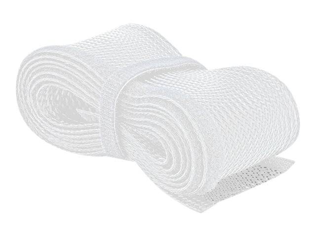 DeLOCK Braided Sleeving with Hook-and-Loop Fastener