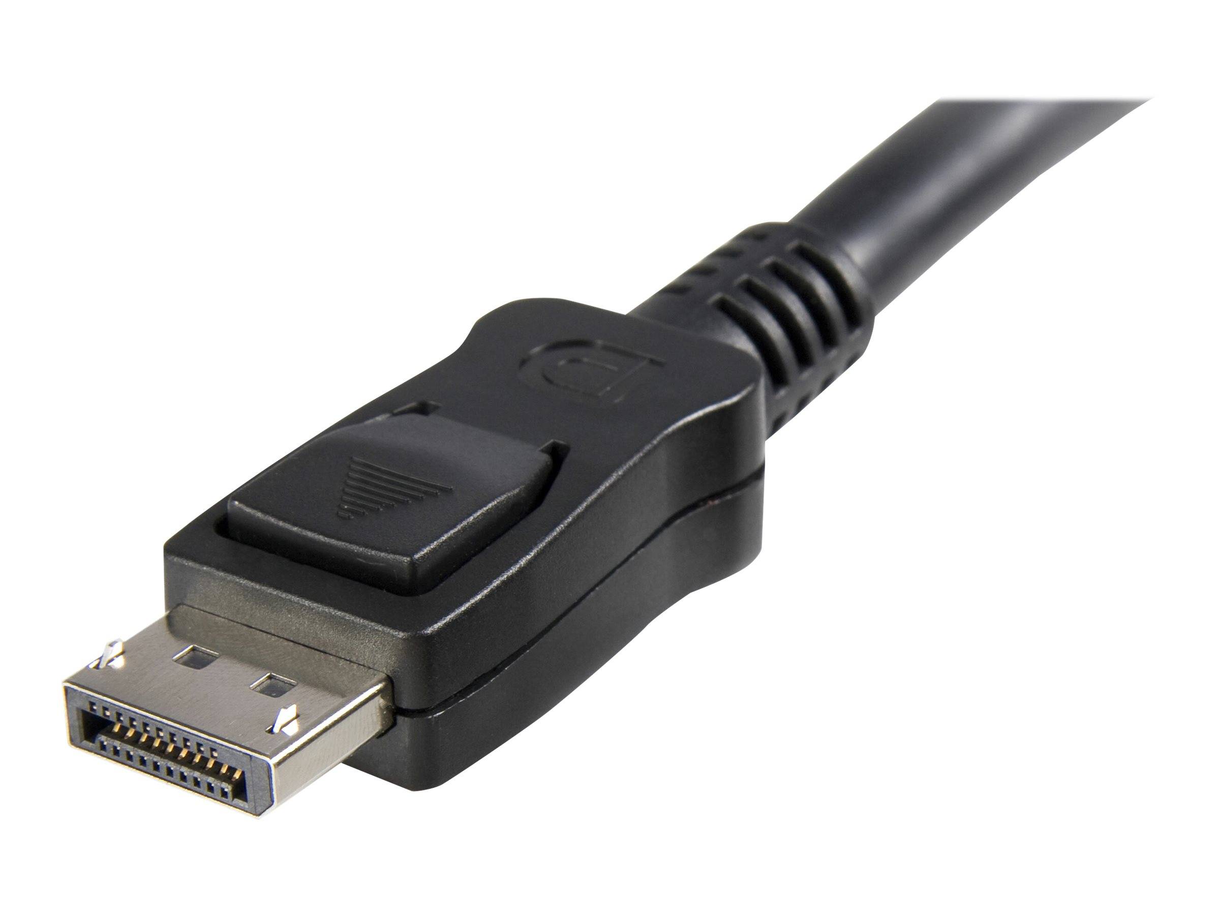 StarTech.com 1,8m DisplayPort 1.2 Kabel mit Verriegelung (Stecker/Stecker)