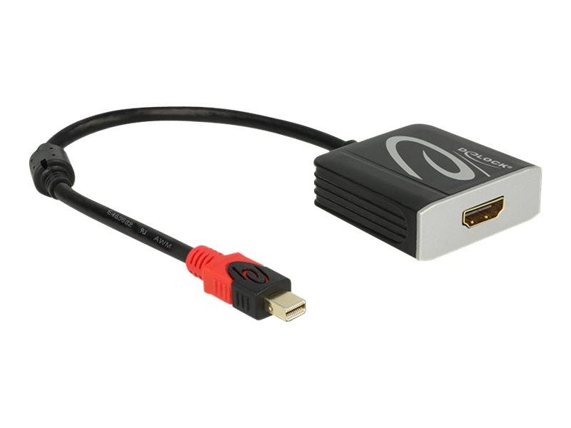 DeLOCK Adapter mini Displayport 1.2 male > HDMI female 4K Active