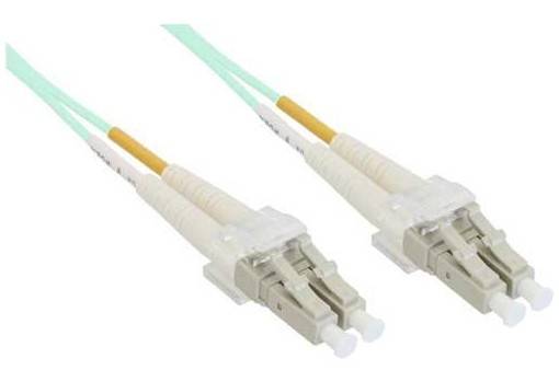 INLINE - LWL Duplex Kabel - LC/LC - 50/125µm - OM3 - 1m