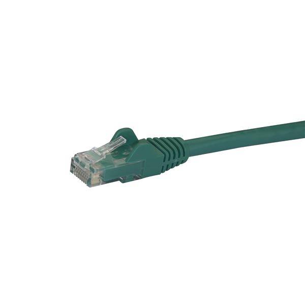 StarTech.com 10m Cat6 Gigabit Snagless Patchkabel - RJ45 UTP Netzwerkkabel mit Schutzmanschette - Cat 6 Kabel - Grün - P