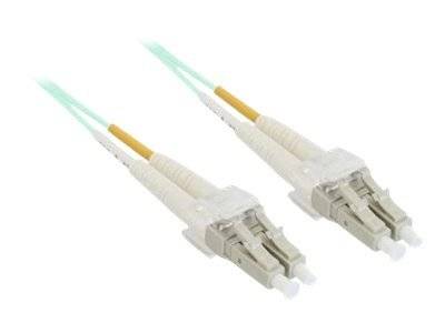 INLINE - LWL Duplex Kabel - LC/LC - 50/125µm - OM3 - 1m