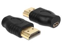 Delock Adapter HDMI micro D Buchse > HDMI A Stecker