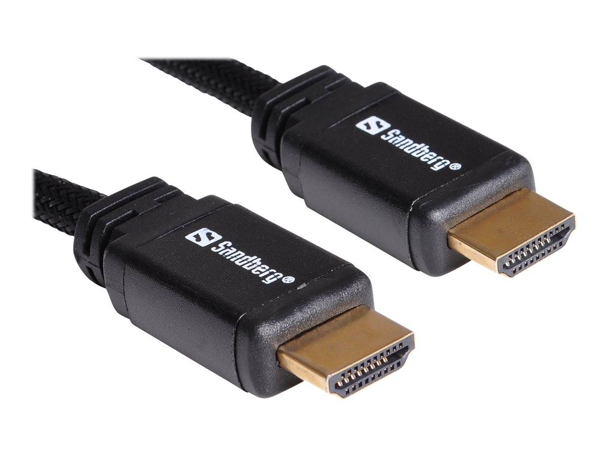 Sandberg - HDMI-Kabel - HDMI männlich zu HDMI männlich