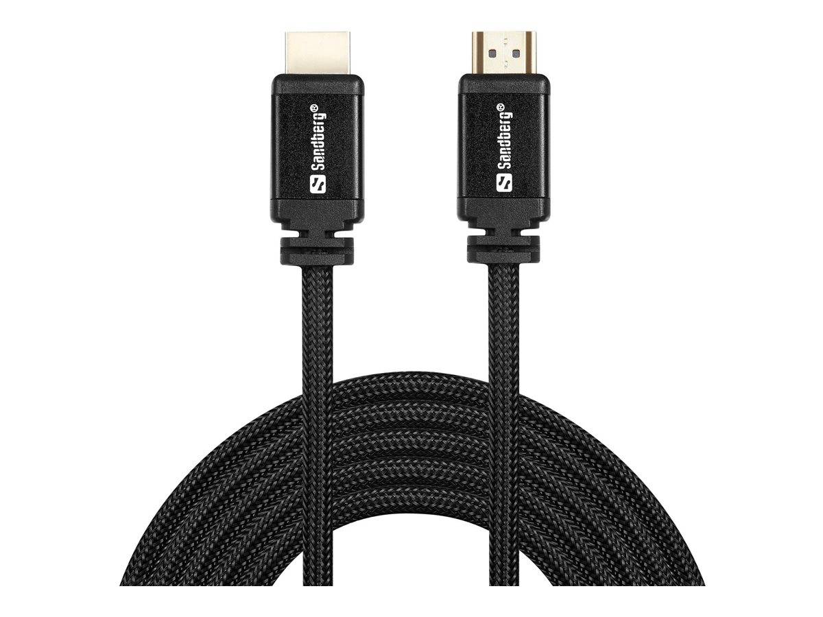 Sandberg - HDMI-Kabel - HDMI männlich zu HDMI männlich