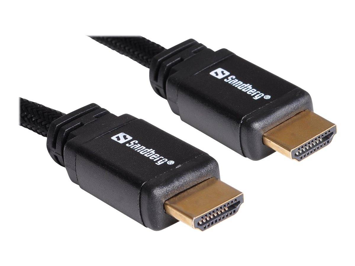 Sandberg - HDMI-Kabel - HDMI männlich zu HDMI männlich