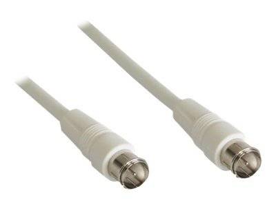 InLine - Antennenkabel - F-Quick-Anschluss männlich bis F-Quick-Anschluss männlich