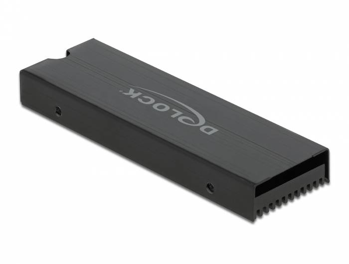 Delock - Solid State Drive Kühlkörper - Schwarz
