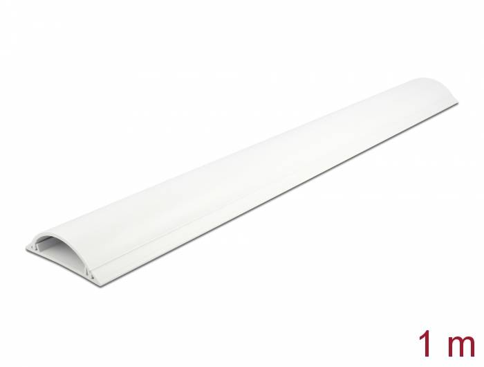 DeLOCK - Kabelkanal - 1 m - weiß