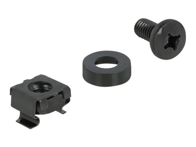 DeLOCK - Rackmontagesatz - Schwarz