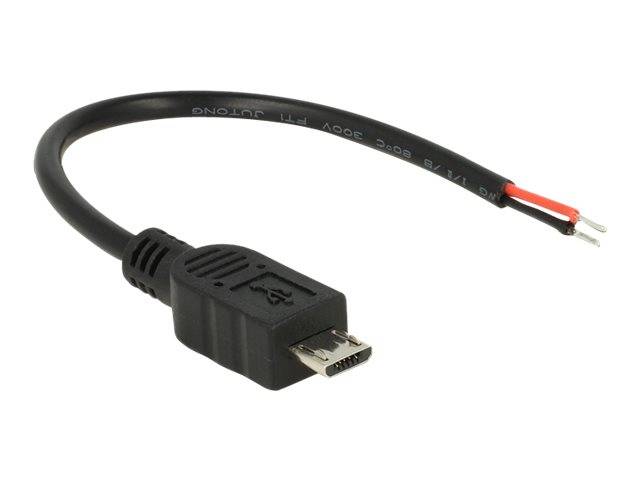 DeLOCK - Stromkabel - ohne Stecker bis Mikro-USB Typ B (nur Strom)