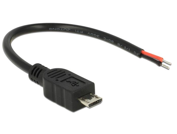 DeLOCK - Stromkabel - ohne Stecker bis Mikro-USB Typ B (nur Strom)