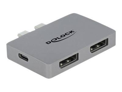 Delock - DisplayPort-Adapter - USB-C (M) bis DisplayPort, USB-C (W)