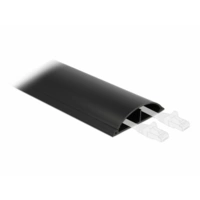 DeLOCK - Kabelkanal - 1 m - Schwarz DeLOCK - Kabelkanal - 1 m - Schwarz