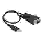 DeLOCK - Serieller Adapter - USB Typ A (M) bis DB-9 (M)
