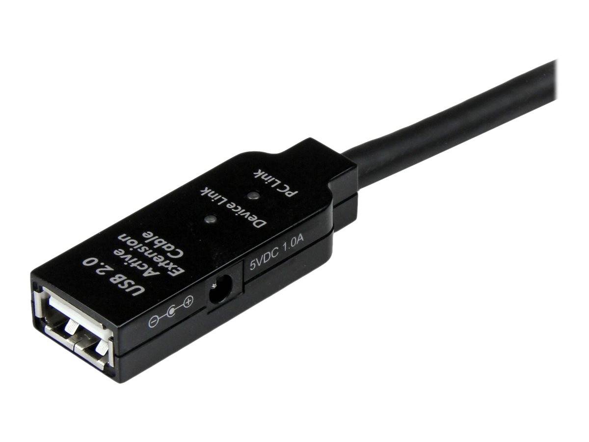 StarTech.com 5m aktives USB 2.0 Verlängerungskabel - St/Bu - USB Verlängerung / Repeater Kabel - USB-Verlängerungskabel