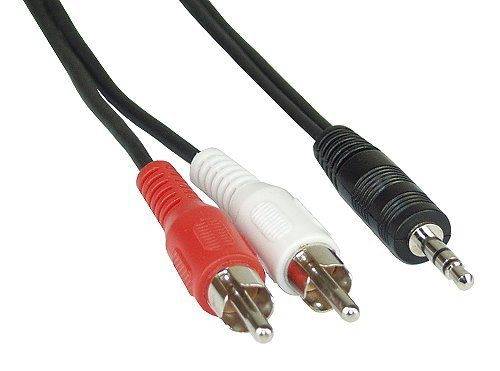 InLine - Audiokabel - RCA x 2 (M) bis Stereo Mini-Klinkenstecker (M)
