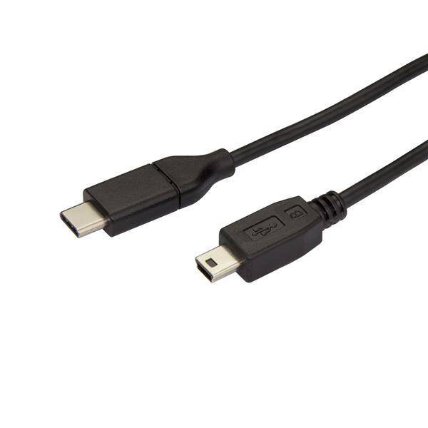 StarTech.com USB-C auf Mini USB Kabel - St/St - 2m - USB 2.0 - USB C zu USB Mini - USB Typ C auf Mini USB - USB-Kabel -