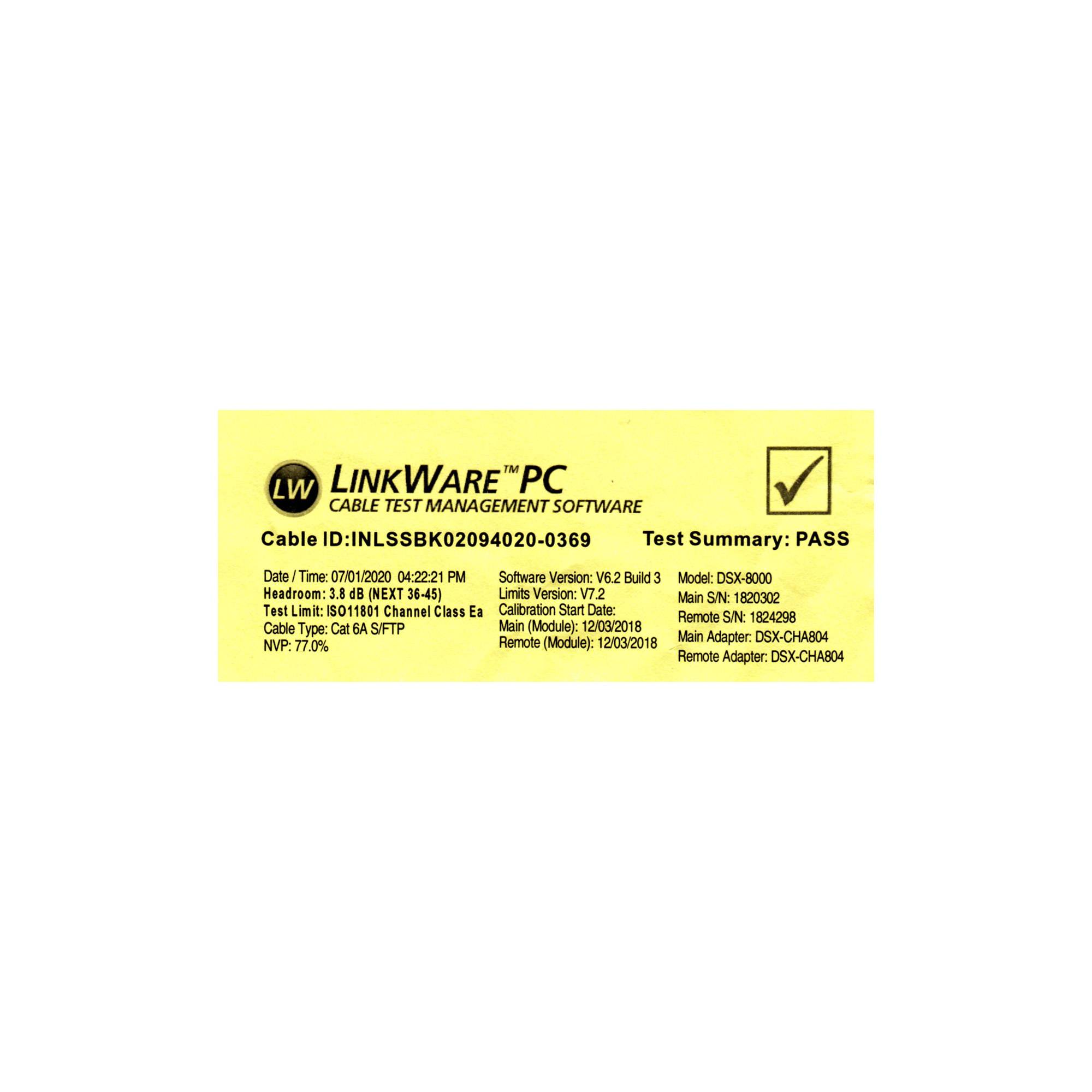 INLINE - Patchkabel - S/FTP (PiMf) - Cat.6A - halogenfrei - gelb - 5m