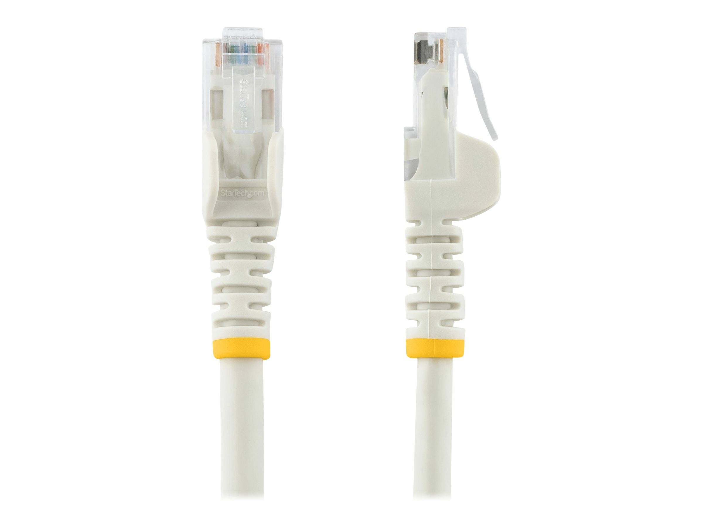 StarTech.com 1m Cat6 UTP RJ45 Gigabit Patchkabel Snagless - Cat 6 Netzwerkkabel mit Schutzmanschette - Cat.6 Patch-Kabel