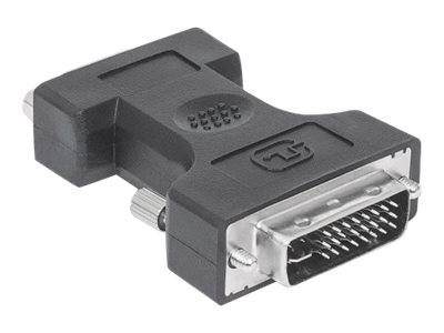 Manhattan Digitaler Videoadapter, DVI-I Dual Link auf VGA-Buchse - Videoadapter - Dual Link - DVI-I (M)
