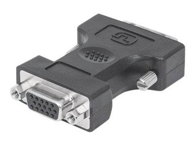 Manhattan Digitaler Videoadapter, DVI-I Dual Link auf VGA-Buchse - Videoadapter - Dual Link - DVI-I (M)