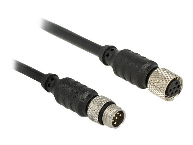 Navilock - GPS-Kabel - 6-poliges M8 männlich bis 6-poliges M8 weiblich