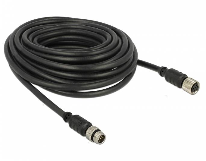 Navilock - GPS-Kabel - 6-poliges M8 männlich bis 6-poliges M8 weiblich