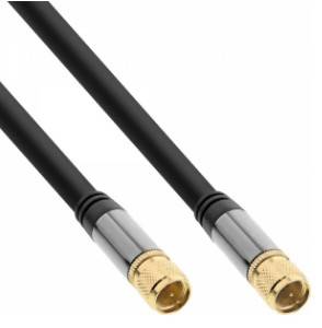InLine Premium - Antennenkabel - F-Stecker männlich bis F-Stecker männlich
