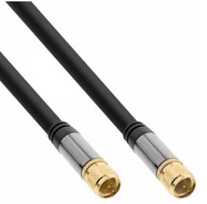 InLine Premium - Antennenkabel - F-Stecker männlich bis F-Stecker männlich